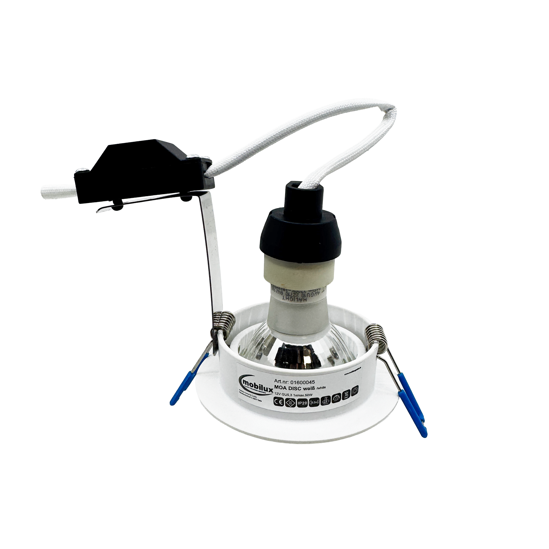 Universal Abstandshalter mit GU10 Fassung