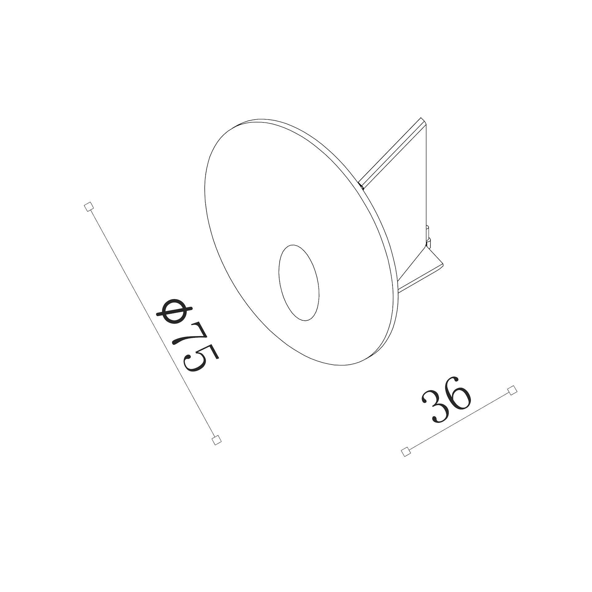 WALLWASHER SCHALTERDOSE