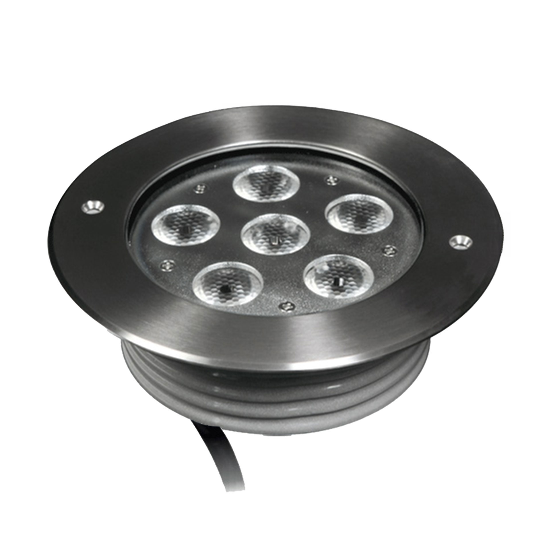 LED Bodeneinbauleuchte 6x3W