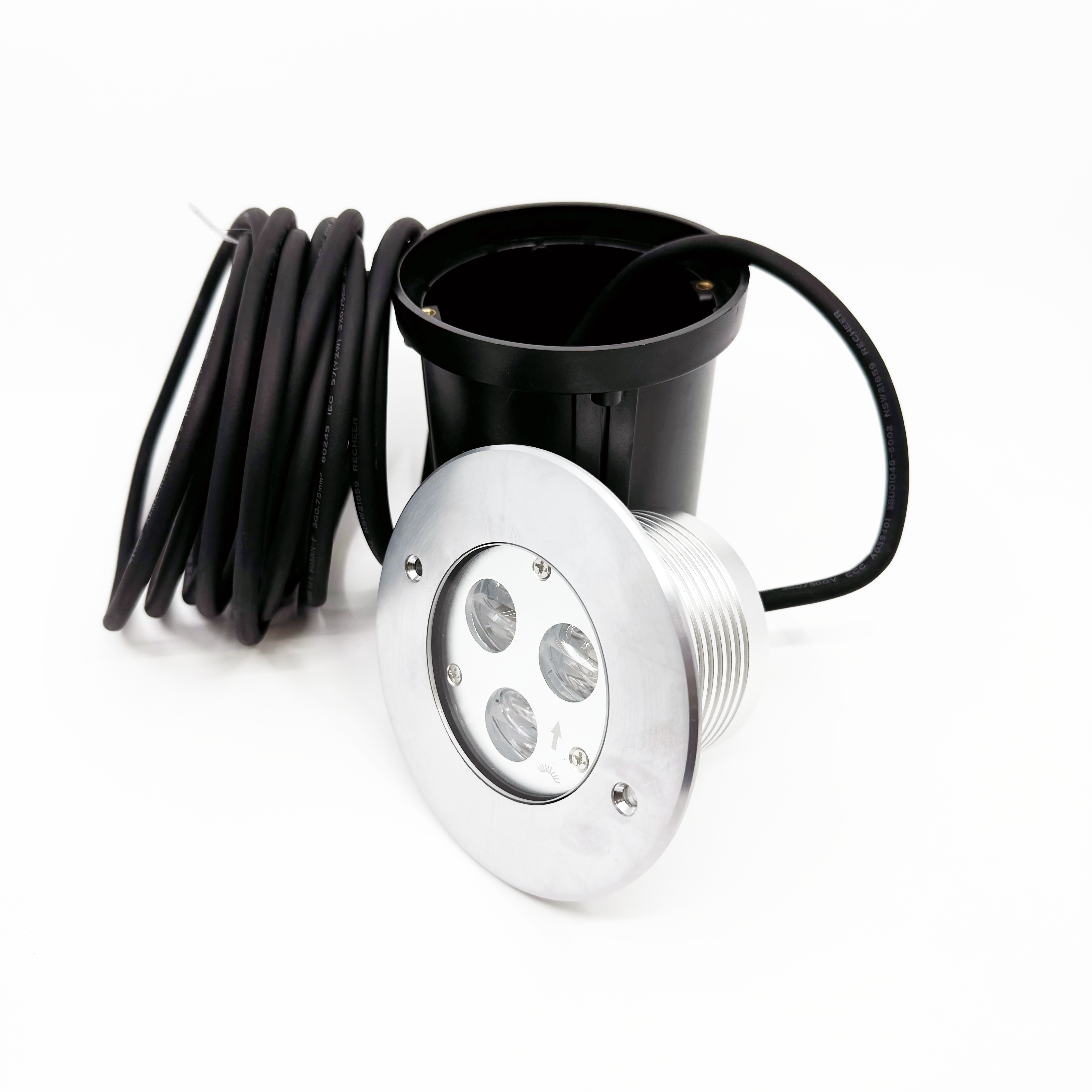 LED Bodeneinbauleuchte 3x3W