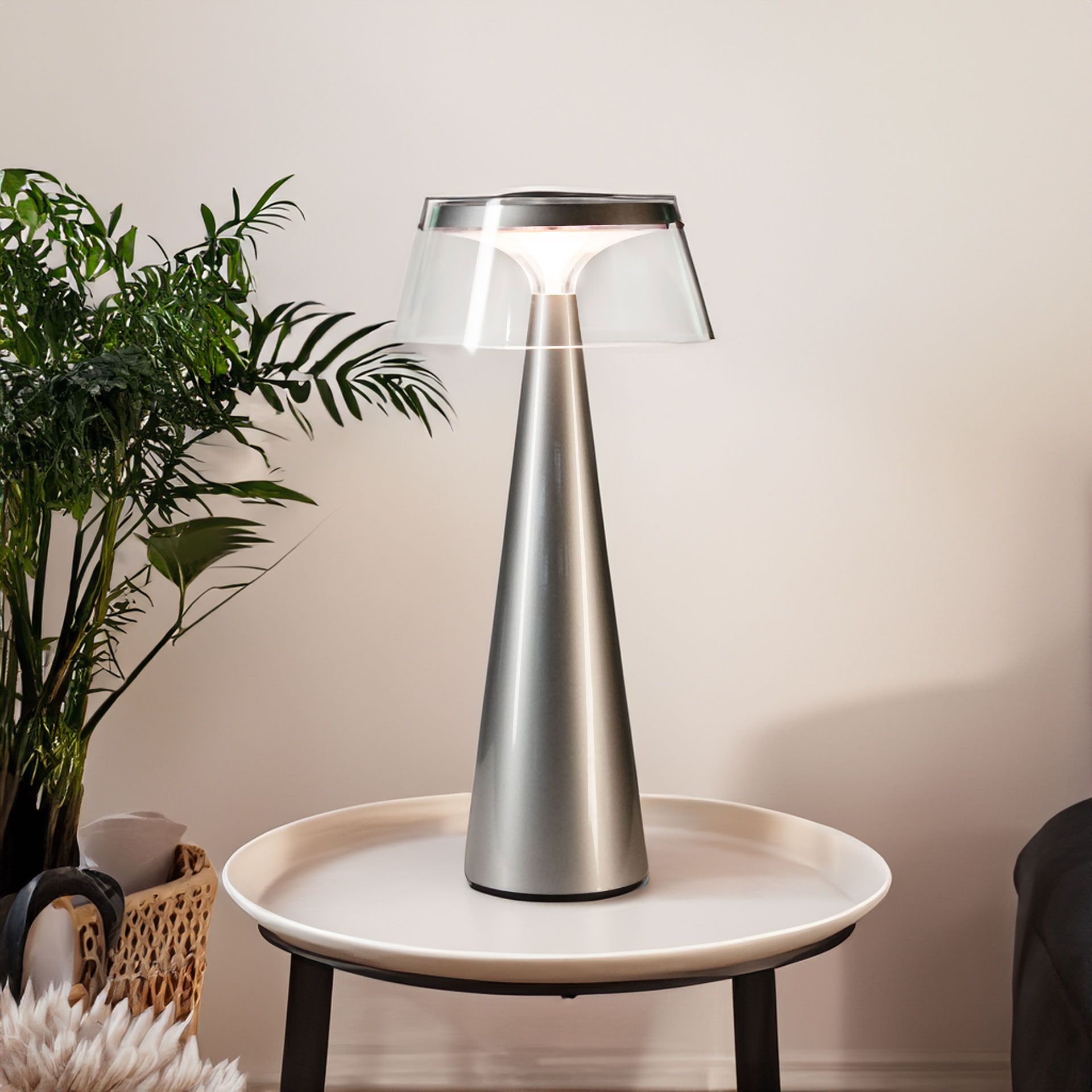 SunGlow Akku-Tischleuchte