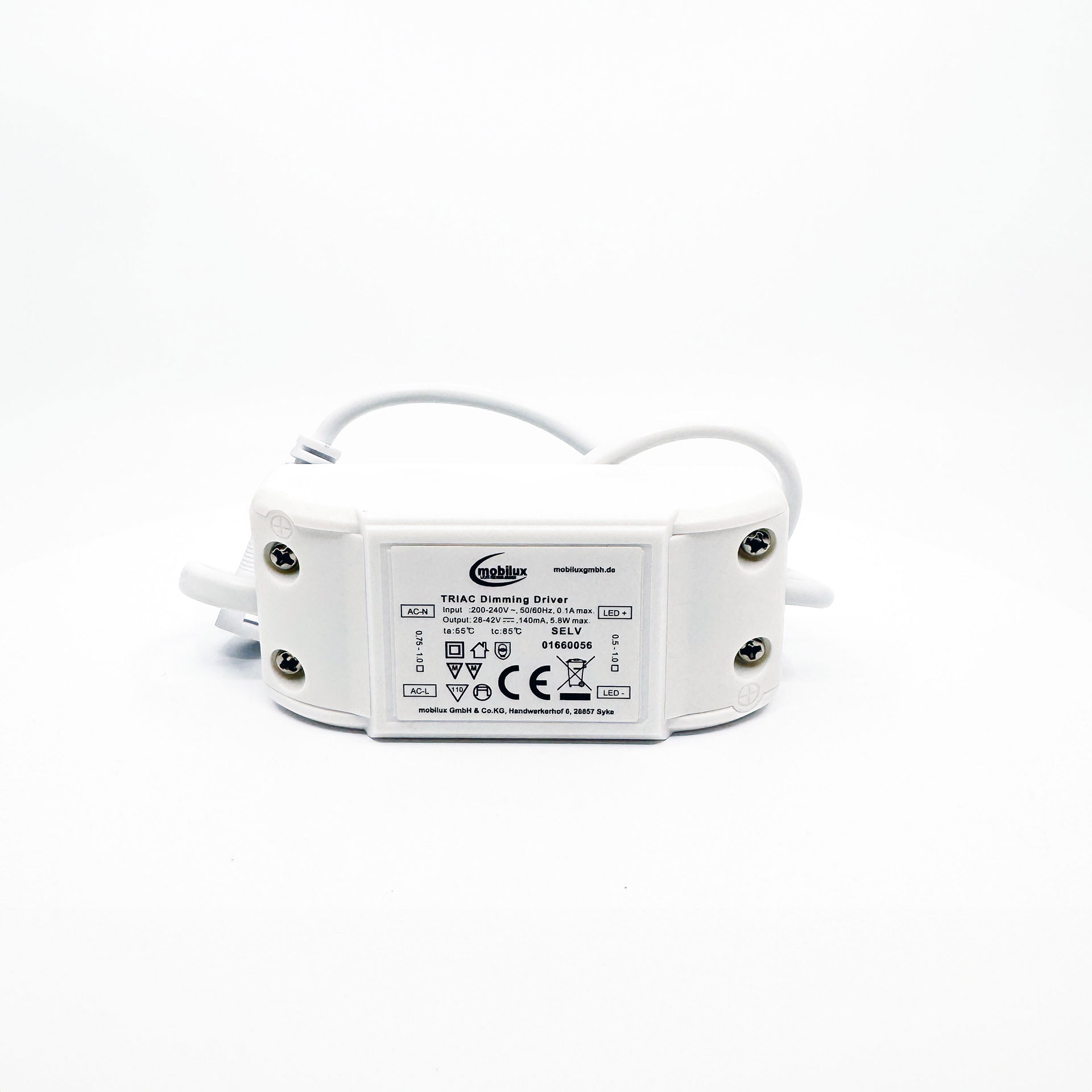 MOBiDIM COB Ersatztrafo 140mA - TRIAC